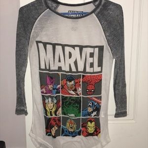 Marvel long sleeve shirt